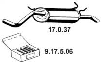Eberspacher 17.0.37 Schalldaempfer Eberspacher 17.0.37 Schalldaempfer