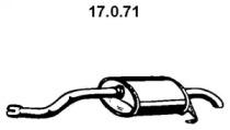 Eberspacher 17.0.71 Глушник вихлопних газів кінцевий