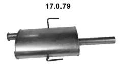Eberspacher 17.0.79 Muffler assy front