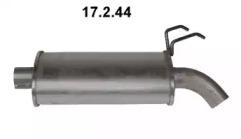 Eberspacher 17.2.44 Schalldaempfer Eberspacher 17.2.44 Schalldaempfer