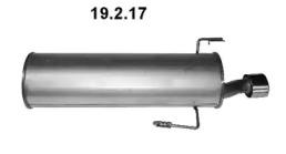 Eberspacher 19.2.17 Глушник вихлопних газів кінцевий