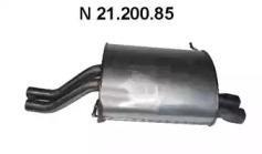 Eberspacher 21.200.85 Schalldaempfer Eberspacher 21.200.85 Schalldaempfer