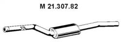 Eberspacher 21.307.82 Muffler assy front Eberspacher 21.307.82 Muffler assy front