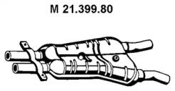 Eberspacher 21.399.80 Muffler assy front