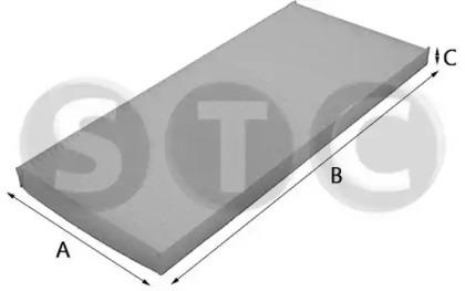 STC T420052 Фільтр салона STC T420052 Фільтр салона
