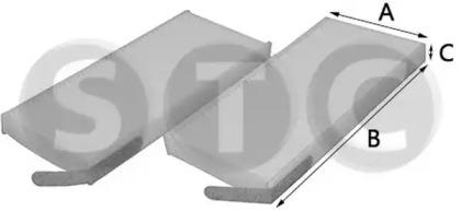 STC T420076 Фільтр салону