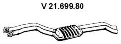 Eberspacher 21.699.80 Muffler assy front Eberspacher 21.699.80 Muffler assy front