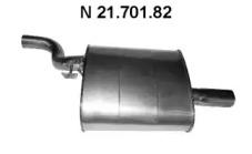 Eberspacher 21.701.82 Schalldaempfer Eberspacher 21.701.82 Schalldaempfer