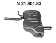 Eberspacher 21.801.83 Глушник вихлопних газів кінцевий Eberspacher 21.801.83 Глушник вихлопних газів кінцевий