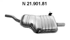 Eberspacher 21.901.81 Глушник вихлопних газів кінцевий Eberspacher 21.901.81 Глушник вихлопних газів кінцевий