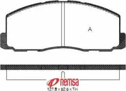Metzger 018800 Колодки гальмівні Metzger 018800 Колодки гальмівні