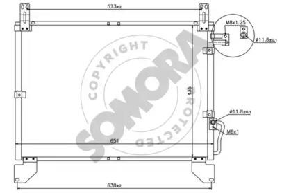 Somora 065060B Конденсер Somora 065060B Конденсер