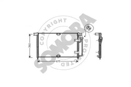 Somora 065360 Конденсер Somora 065360 Конденсер