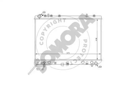 Somora 065540 Радіатор