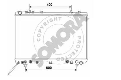 Somora 065540A Радіатор Somora 065540A Радіатор