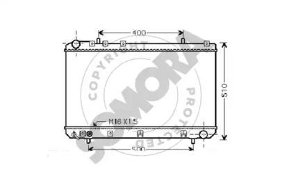 Somora 065540B Радіатор охолодження двигуна Somora 065540B Радіатор охолодження двигуна