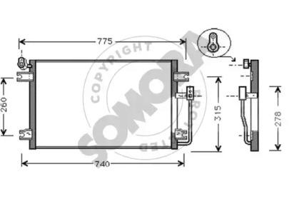 Somora 065560A Конденсер