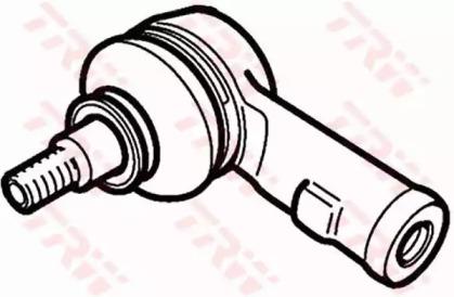 TRW JTE258 Наконечник поперечної рульової тяги