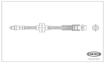 Corteco 19037261 Hose assy brake