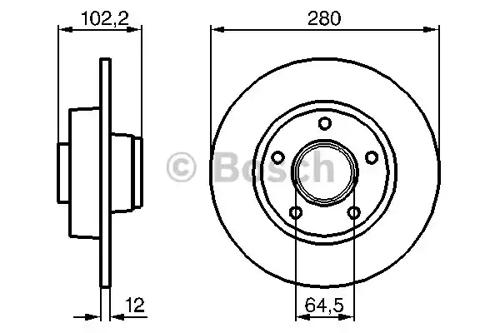 Bosch 0 986 479 144 Brake disc Bosch 0 986 479 144 Brake disc