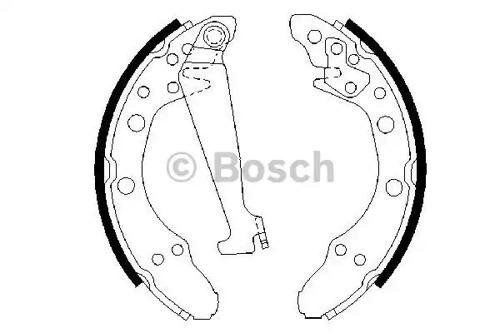 Bosch 0 986 487 270 Brake pads Bosch 0 986 487 270 Brake pads