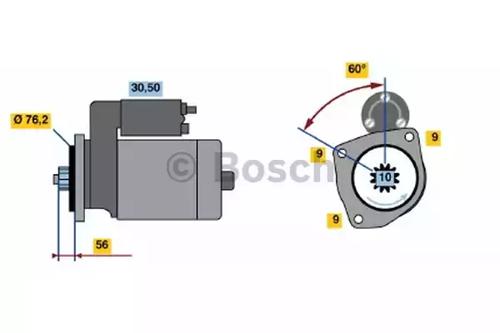 Bosch 0 001 125 031 Starter Bosch 0 001 125 031 Starter