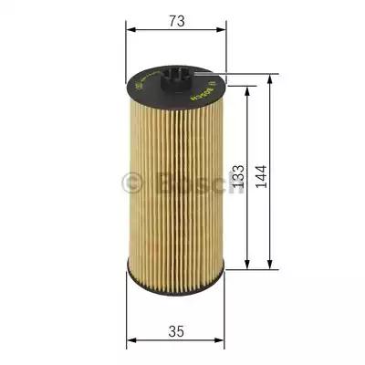 Bosch F 026 407 007 Oil filter