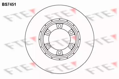 FTE BS7451 Brake disc