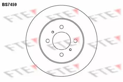 FTE BS7459 Диск гальмівний