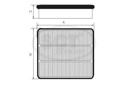 Sct Germany SB 935 Air filter Sct Germany SB 935 Air filter
