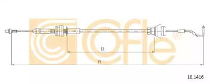 Cofle 10.1416 Тросик газа