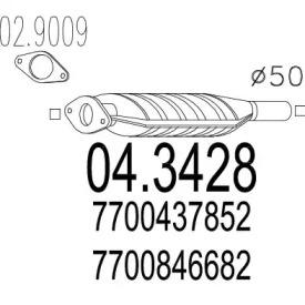 MTS 04.3428 Katalysato