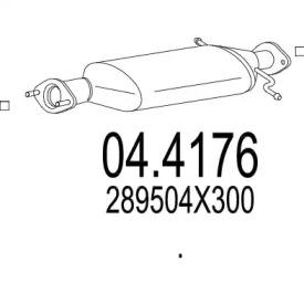 MTS 04.4176 Katalysato MTS 04.4176 Katalysato