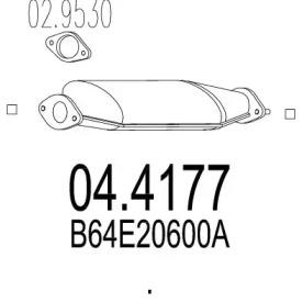 MTS 04.4177 Katalysato MTS 04.4177 Katalysato