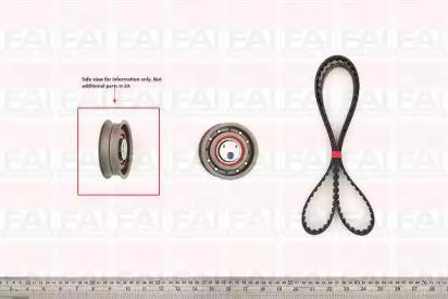 FAI TBK21 Ремінь ГРМ комплект