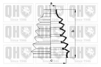 Quinton Hazell QJB541 Dust boot kit axle joint Quinton Hazell QJB541 Dust boot kit axle joint