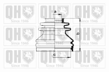 Quinton Hazell QJB666 Dust boot kit axle joint