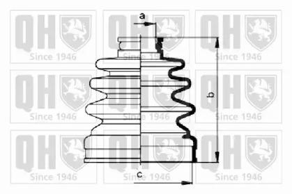 Quinton Hazell QJB793 Dust boot kit axle joint Quinton Hazell QJB793 Dust boot kit axle joint