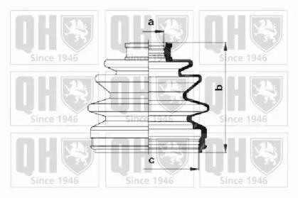Quinton Hazell QJB815 Пильник привідного валу