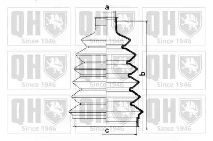 Quinton Hazell QJB909 Dust boot kit axle joint