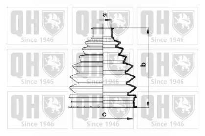 Quinton Hazell QJB913 Пыльник приводного вала Quinton Hazell QJB913 Пыльник приводного вала