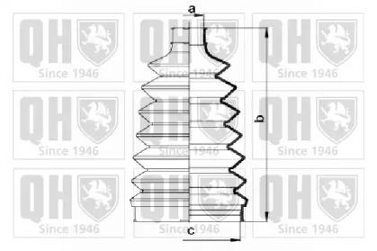 Quinton Hazell QJB914 Пильник привідного валу