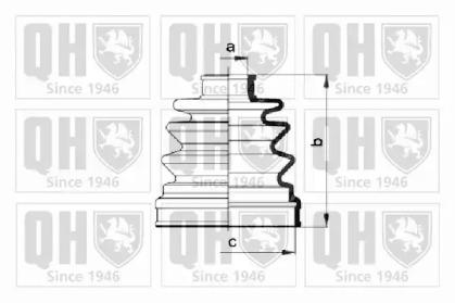 Quinton Hazell QJB917 Пильник привідного валу Quinton Hazell QJB917 Пильник привідного валу