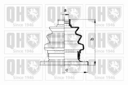 Quinton Hazell QJB966 Dust boot kit axle joint Quinton Hazell QJB966 Dust boot kit axle joint