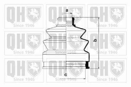 Quinton Hazell QJB967 Пильник привідного валу Quinton Hazell QJB967 Пильник привідного валу