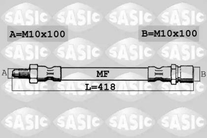 Sasic 6606122 Патрубок