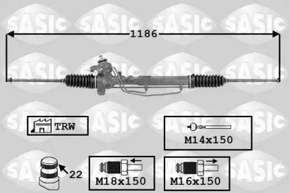 Sasic 7006142 Gear rack and pinion Sasic 7006142 Gear rack and pinion