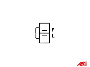 AS-PL A2022(P) Alternator assy AS-PL A2022(P) Alternator assy