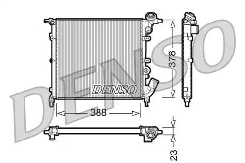 Denso DRM23002 Радіатор Denso DRM23002 Радіатор