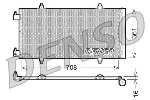 Denso DCN07011 Конденсер Denso DCN07011 Конденсер